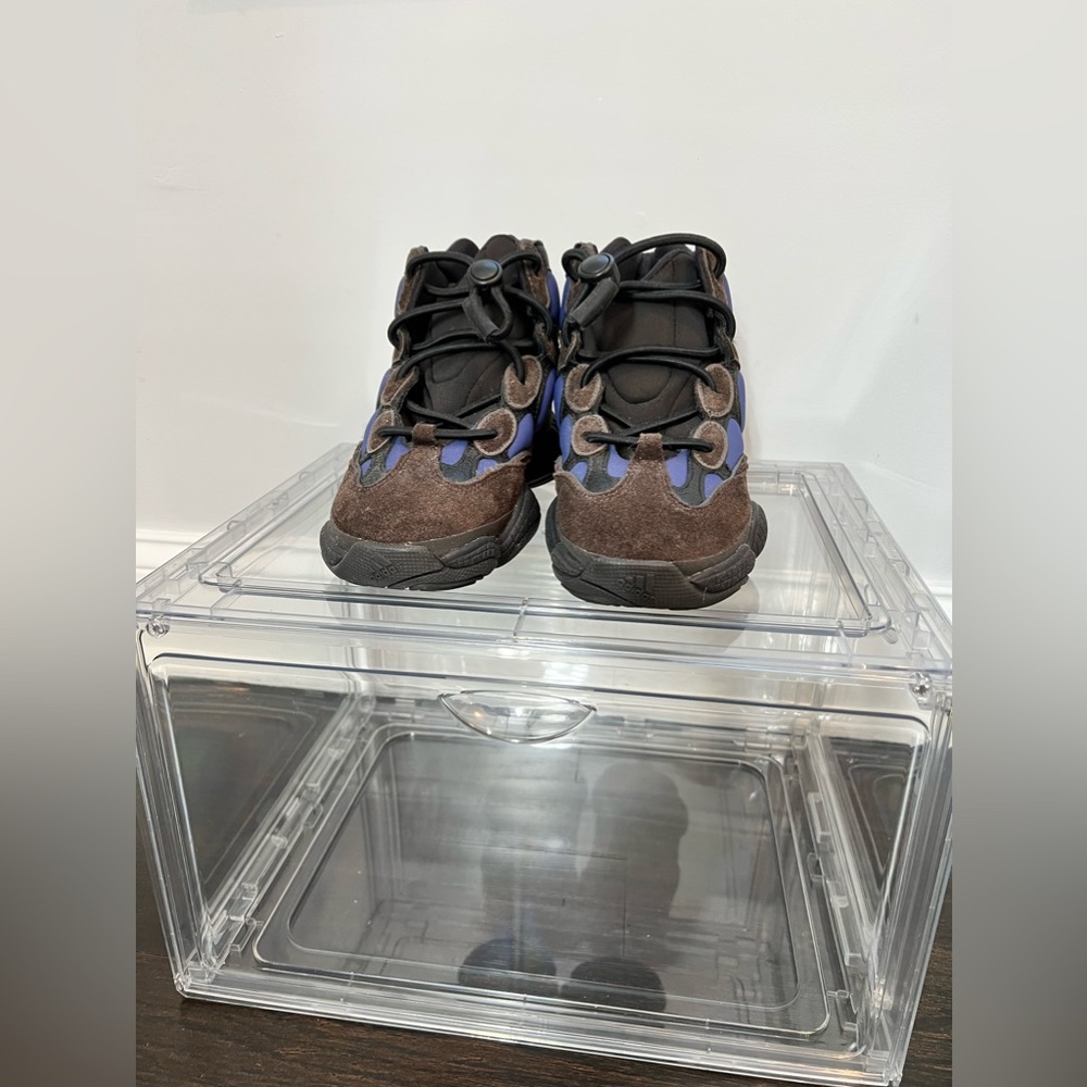 Adidas Yeezy 500 High Tyrian Sneakers